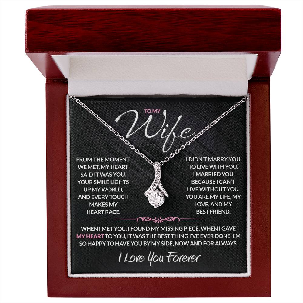 Best Gift for Your Wife: Forever Love Necklace - Remind Her of Your Love