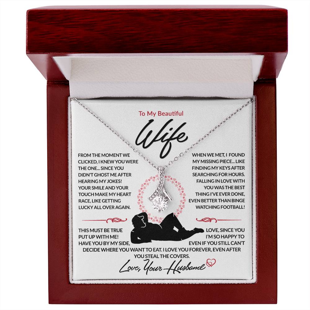 Best Gift for Your Wife: Forever Love Necklace - Remind Her What She Means to You