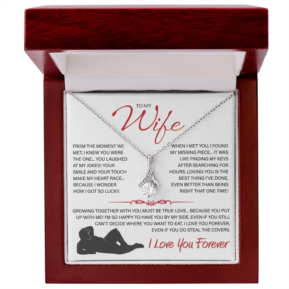 Best Gift for Your Wife: Forever Love Necklace - Remind Her What She Means to You