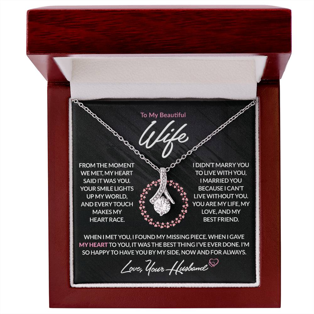 Best Gift for Your Wife: Forever Love Necklace - Remind Her of Your Love