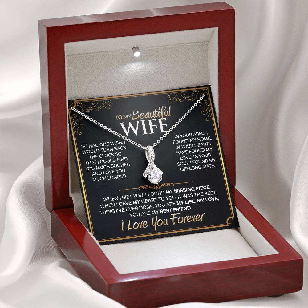 Best Gift for Your Beautiful Wife: Forever Love Necklace to Melt Her Heart