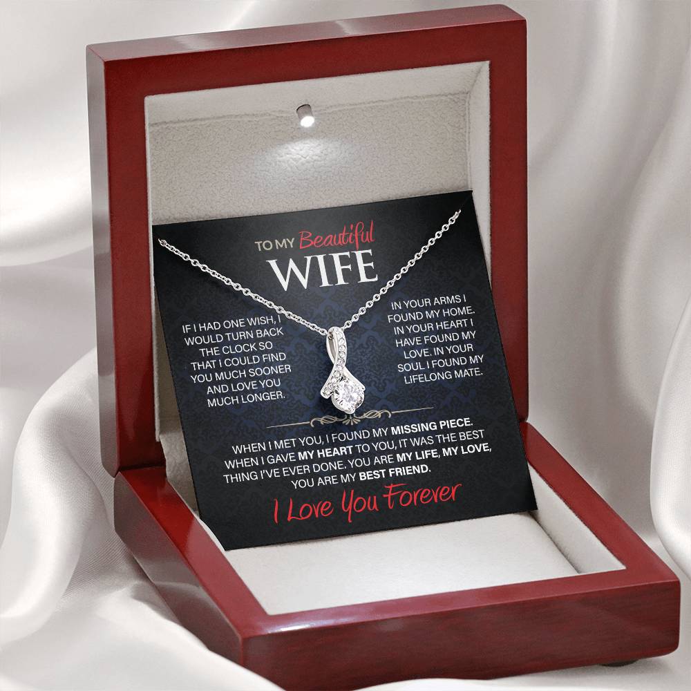 Best Gift for Your Beautiful Wife: Forever Love Necklace to Melt Her Heart