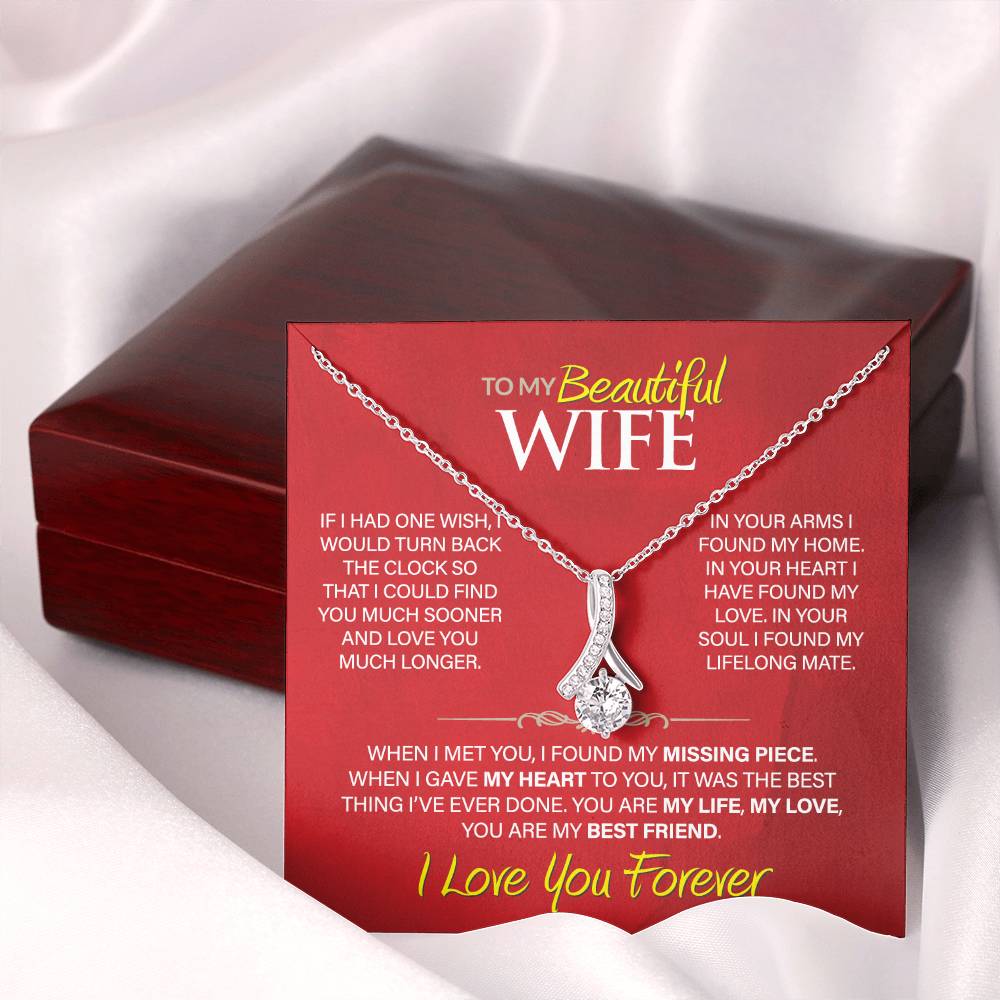 Best Gift for Your Beautiful Wife: Forever Love Necklace to Melt Her Heart