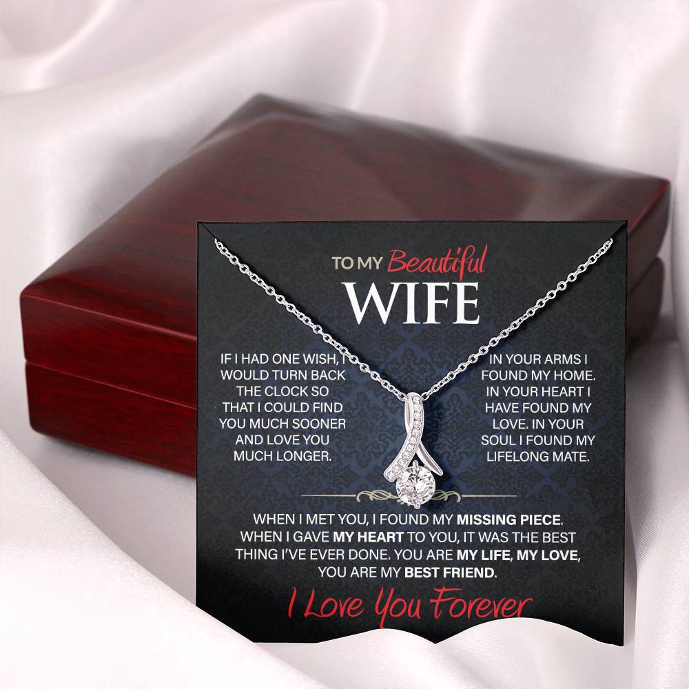 Best Gift for Your Beautiful Wife: Forever Love Necklace to Melt Her Heart