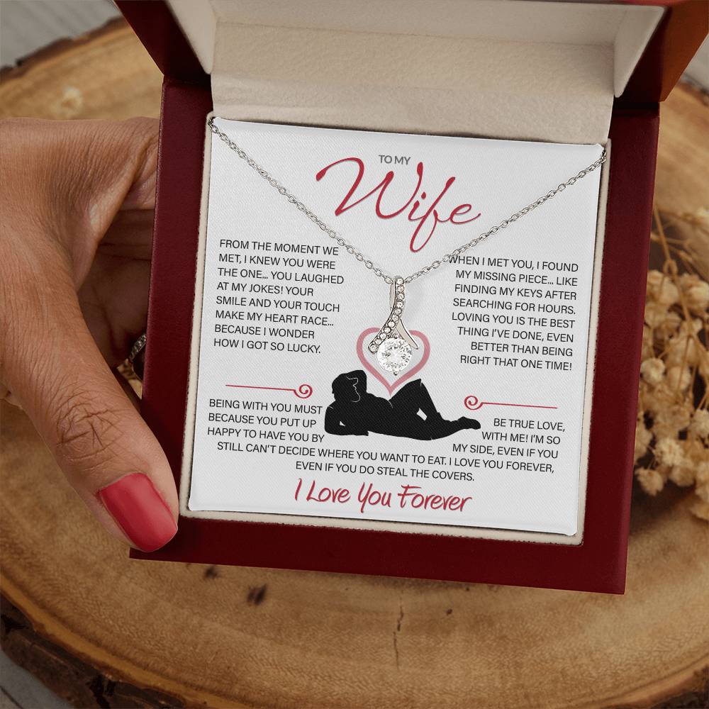 Best Gift for Your Wife: Forever Love Necklace - Remind Her What She Means to You