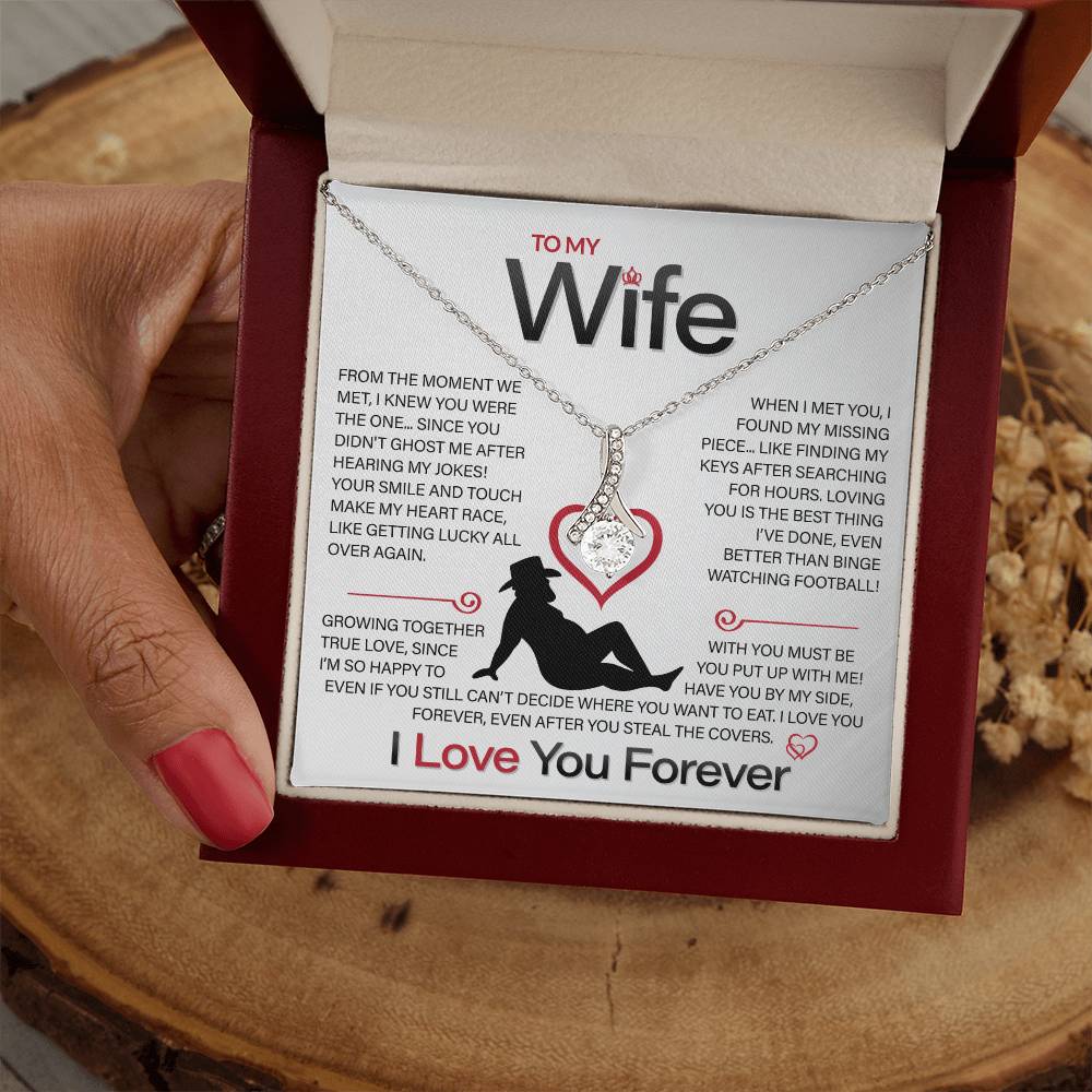 Best Gift for Your Wife: Forever Love Necklace - Remind Her What She Means to You