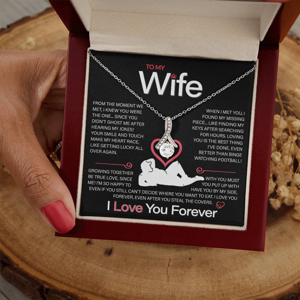 Best Gift for Your Wife: Forever Love Necklace - Remind Her What She Means to You