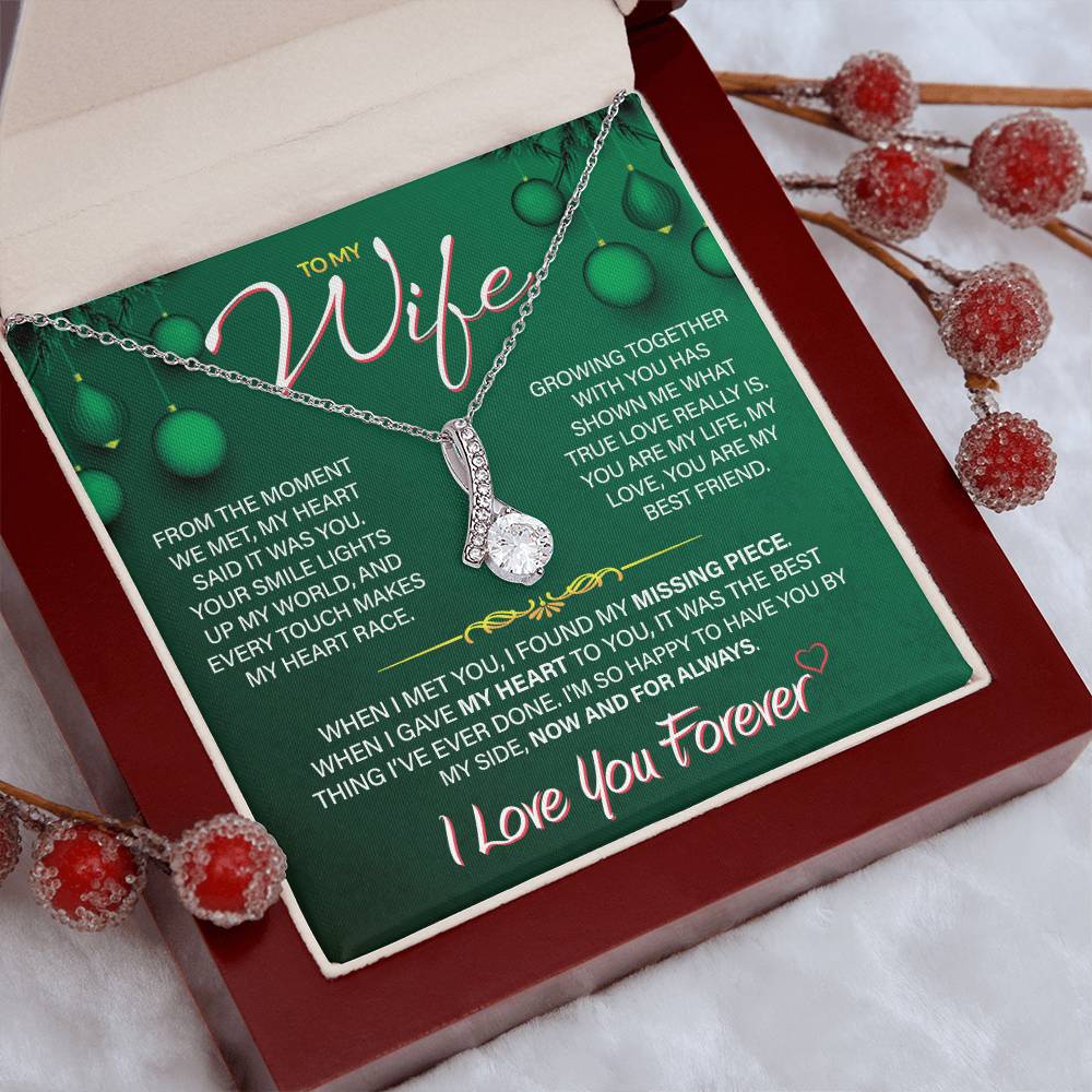 Best Gift for Your Wife: Forever Love Necklace - Remind Her of Your Love