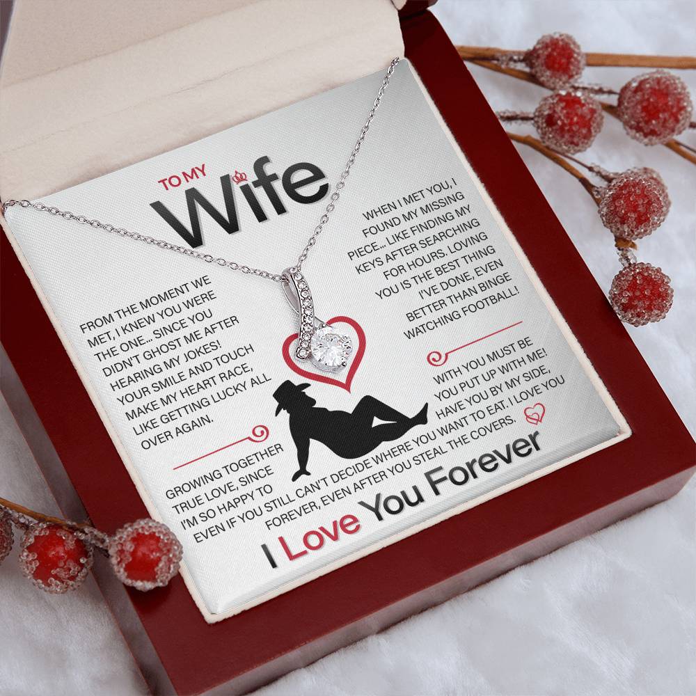 Best Gift for Your Wife: Forever Love Necklace - Remind Her What She Means to You