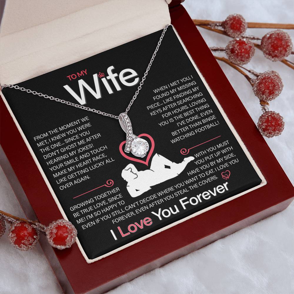 Best Gift for Your Wife: Forever Love Necklace - Remind Her What She Means to You