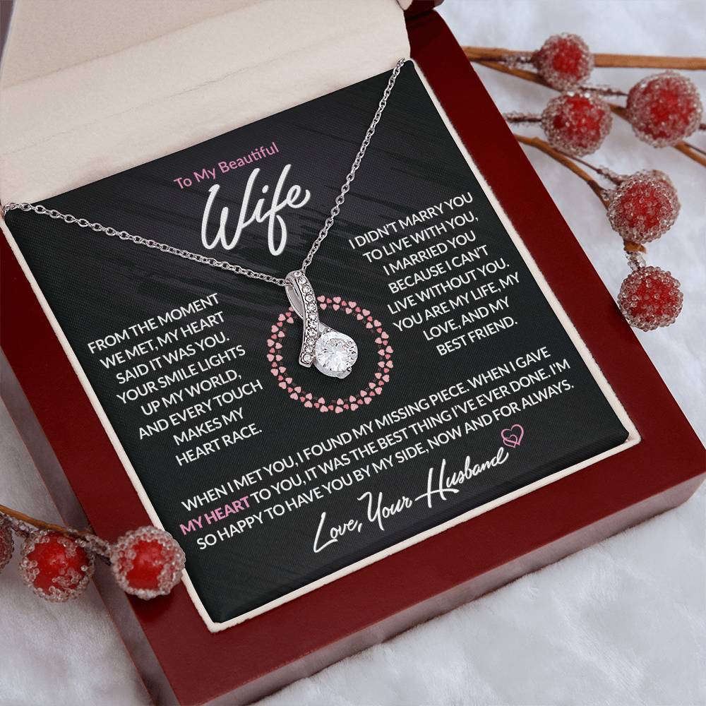 Best Gift for Your Wife: Forever Love Necklace - Remind Her of Your Love