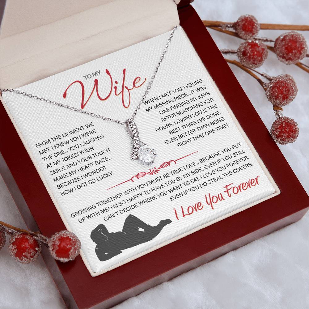 Best Gift for Your Wife: Forever Love Necklace - Remind Her What She Means to You