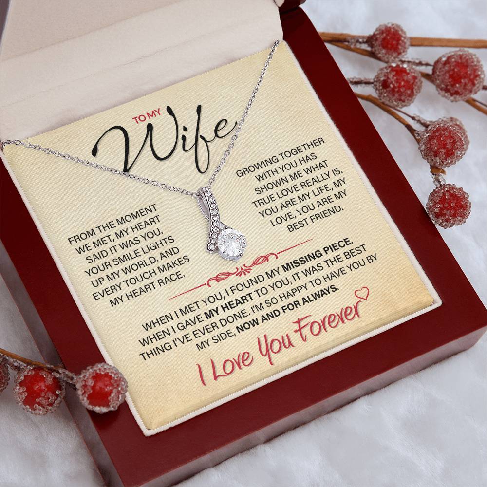 Best Gift for Your Wife: Forever Love Necklace - Remind Her of Your Love