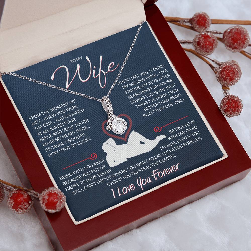 Best Gift for Your Wife: Forever Love Necklace - Remind Her What She Means to You