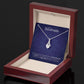 Best Gift for Soulmate: Beautiful Soulmate Love Pedant Necklace to Melt Their Heart [Floral]
