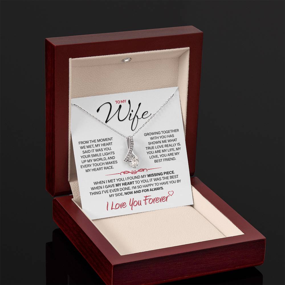 Best Gift for Your Wife: Forever Love Necklace - Remind Her of Your Love