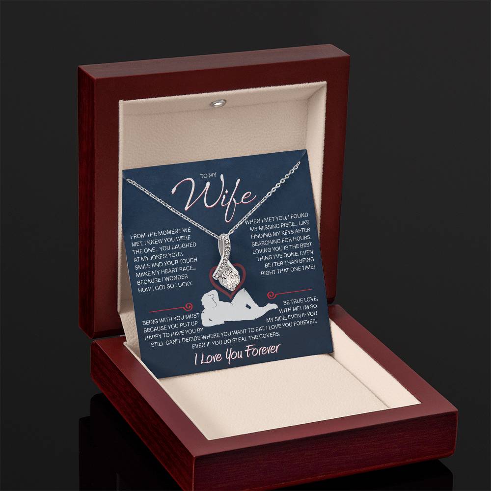 Best Gift for Your Wife: Forever Love Necklace - Remind Her What She Means to You