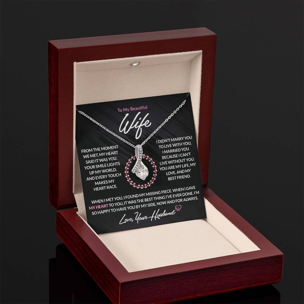 Best Gift for Your Wife: Forever Love Necklace - Remind Her of Your Love