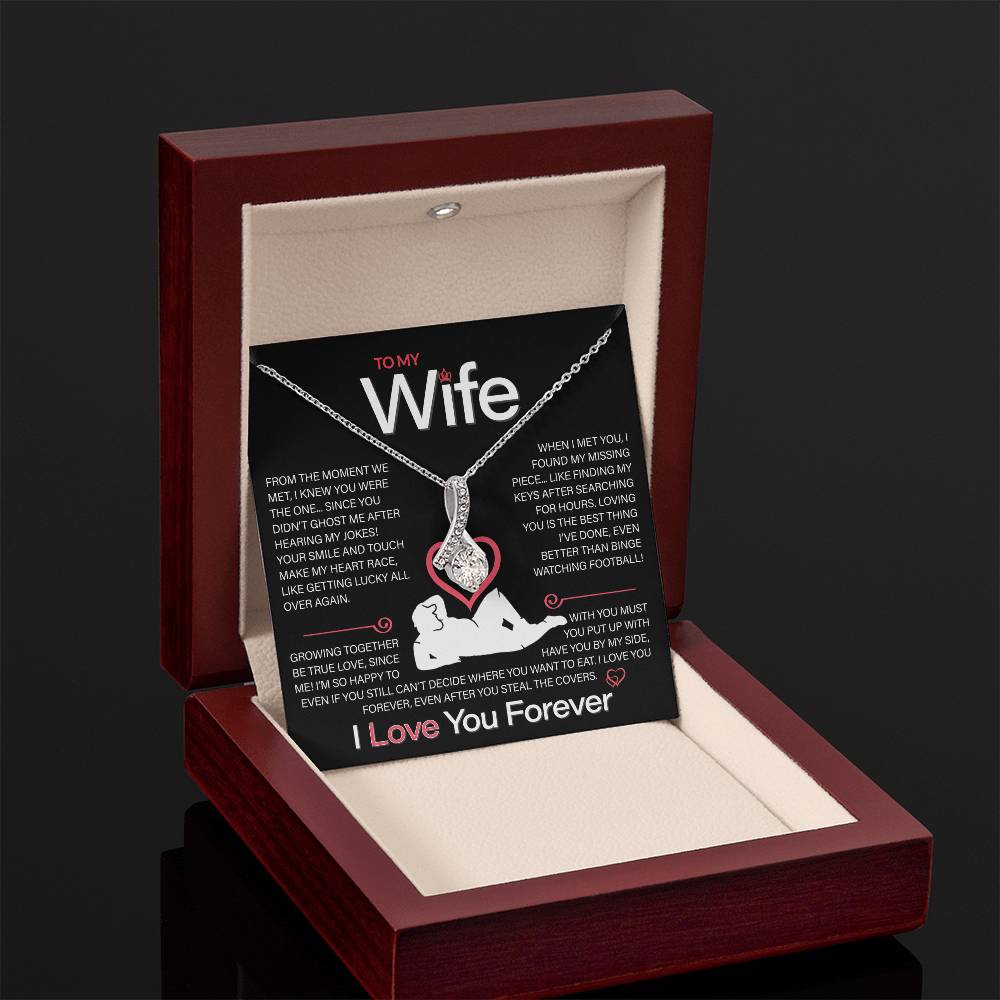 Best Gift for Your Wife: Forever Love Necklace - Remind Her What She Means to You