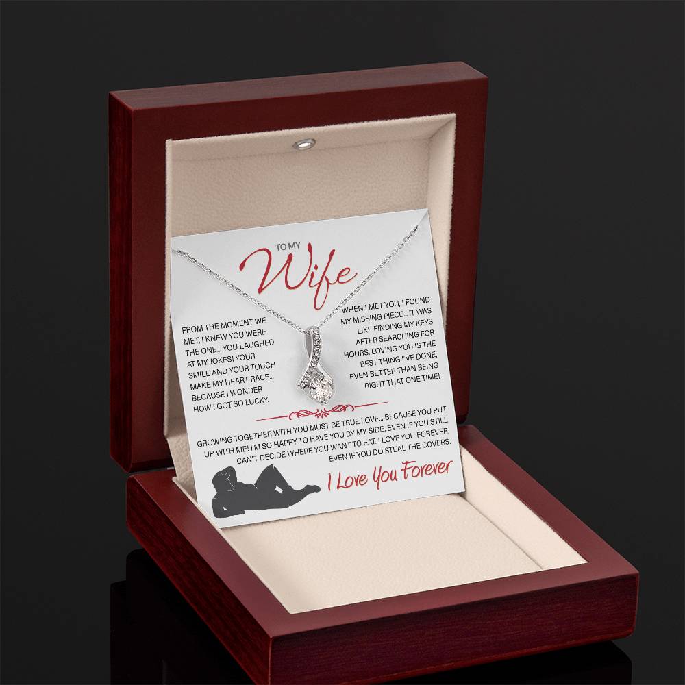 Best Gift for Your Wife: Forever Love Necklace - Remind Her What She Means to You