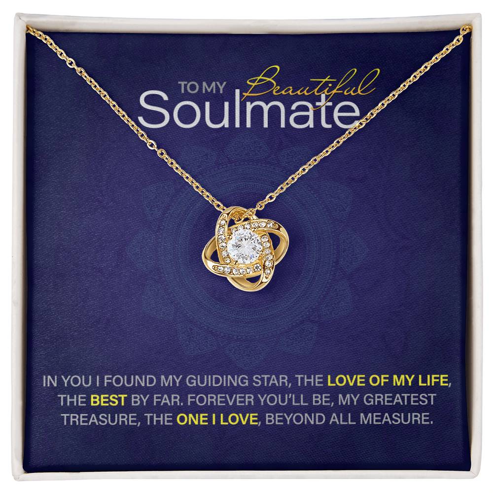 For Your Beautiful Soulmate: Love Knot Necklace to Melt Her Heart