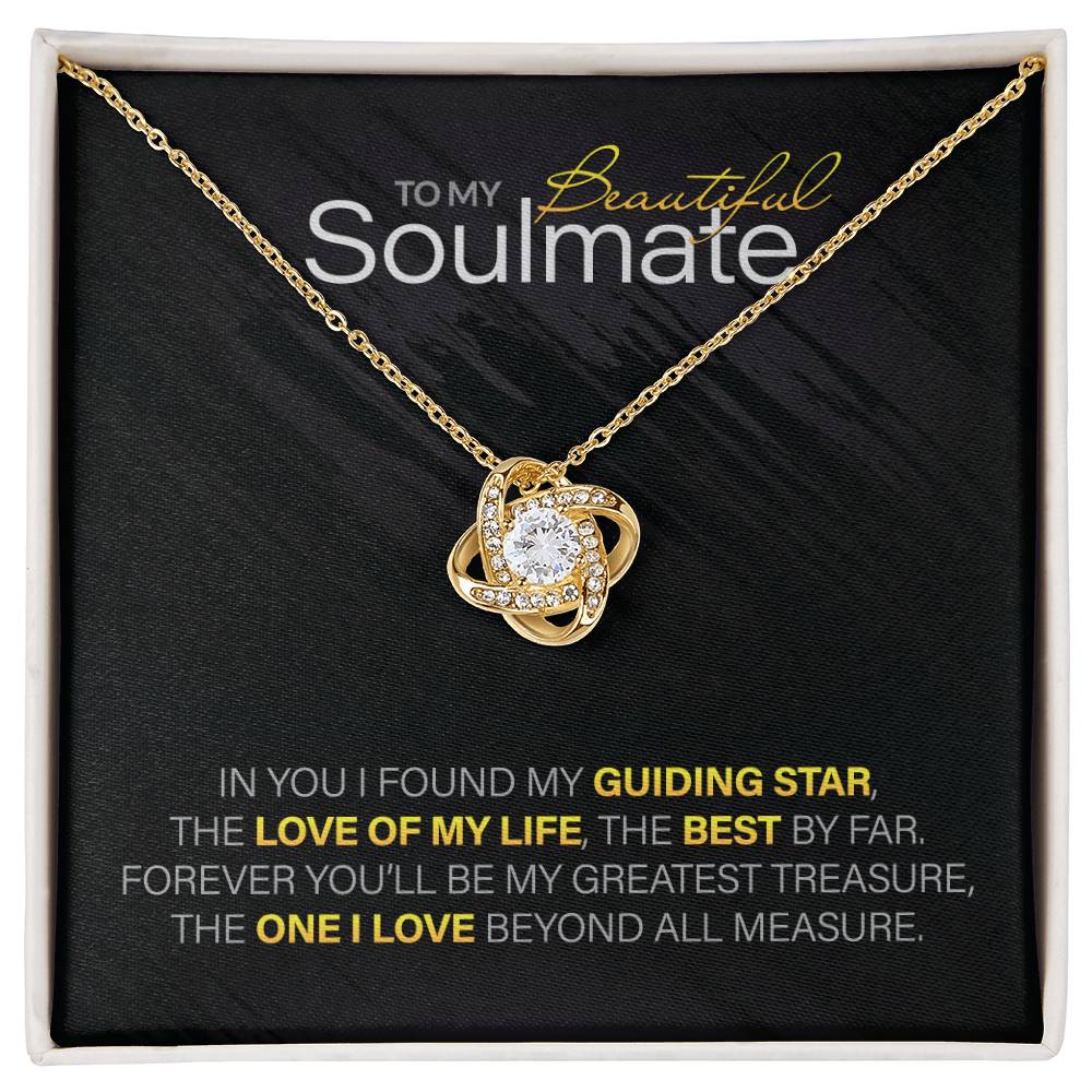 For Your Beautiful Soulmate: Love Knot Necklace to Melt Her Heart