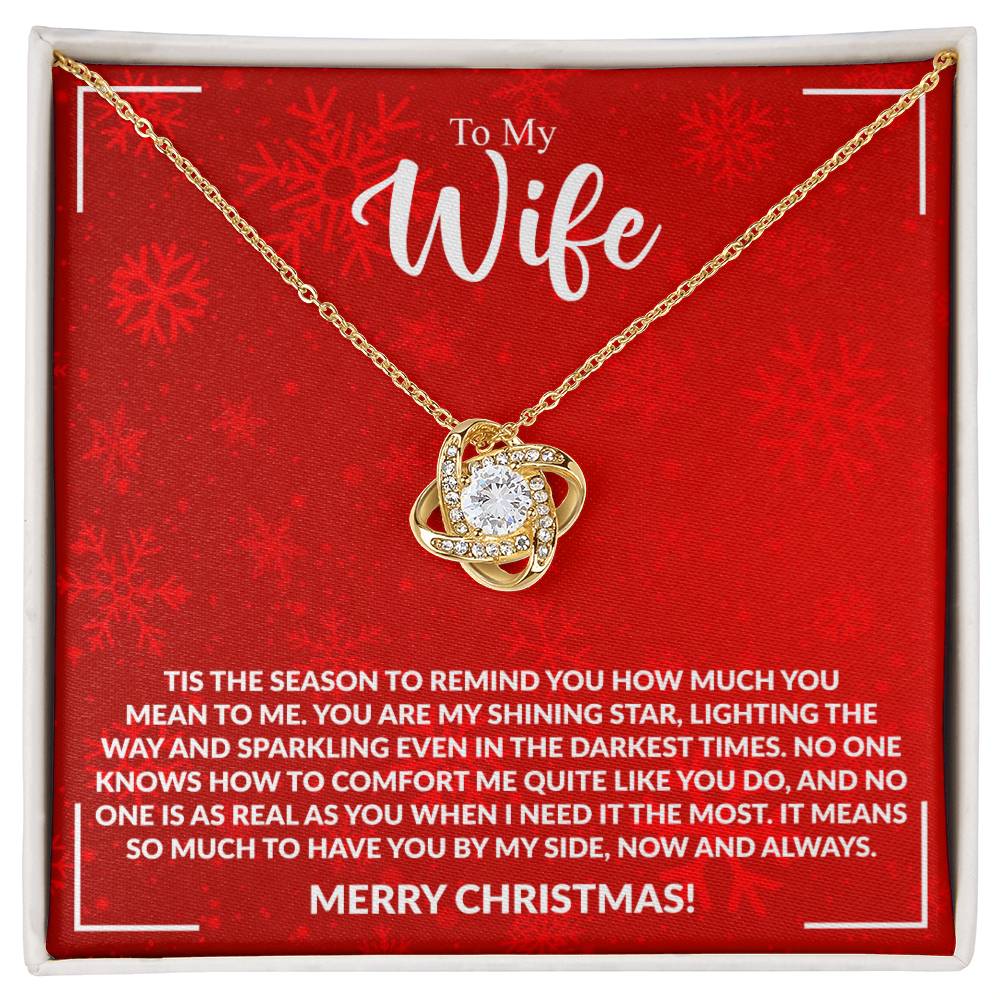 Best gift for your Wife this Holiday Season: Forever Love Knot Necklace