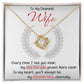 Best Gift for Wife: Meaningful Love Knot Necklace to Melt Her Heart [Light]