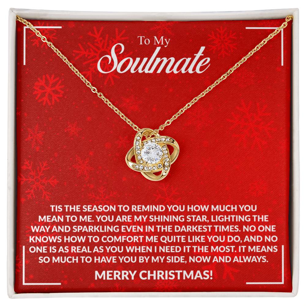 Best gift for your Soulmate this Holiday Season: Forever Love Knot Necklace