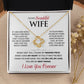 Best Gift for Your Wife: Love You Forever Love Knot Necklace to Melt Her Heart