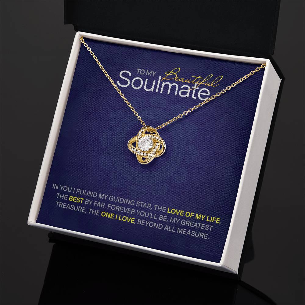 For Your Beautiful Soulmate: Love Knot Necklace to Melt Her Heart