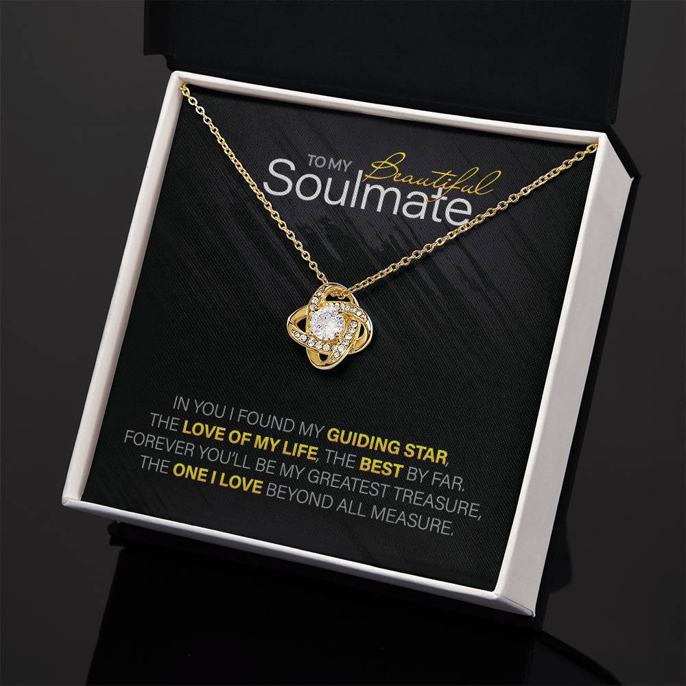 For Your Beautiful Soulmate: Love Knot Necklace to Melt Her Heart