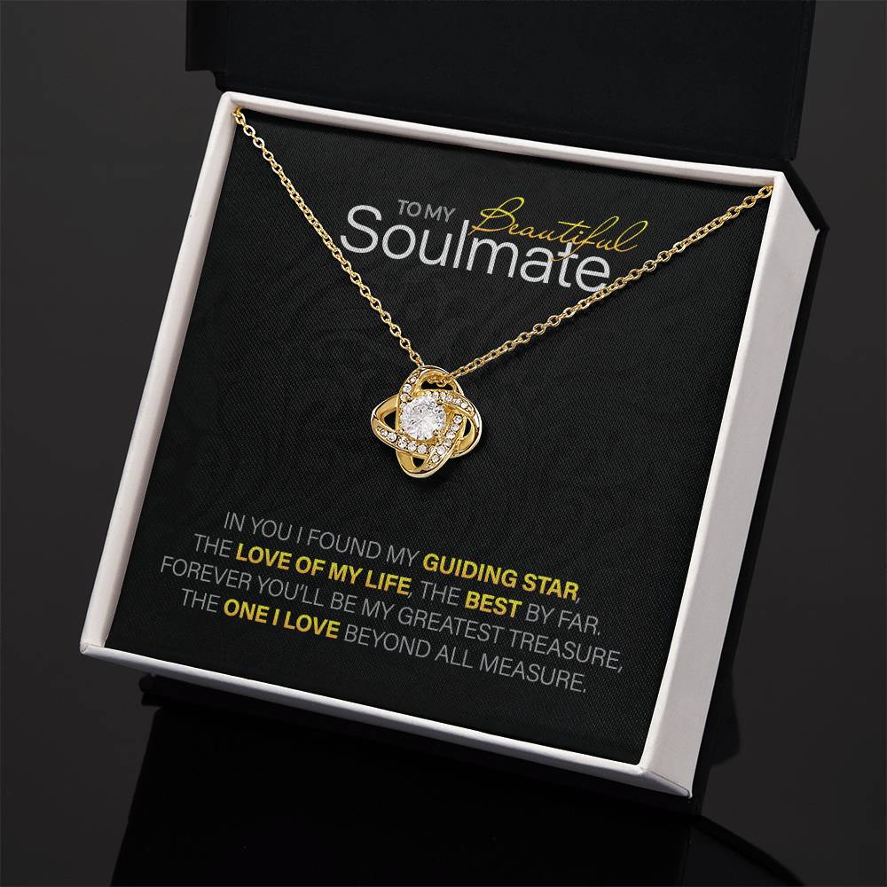 For Your Beautiful Soulmate: Love Knot Necklace to Melt Her Heart