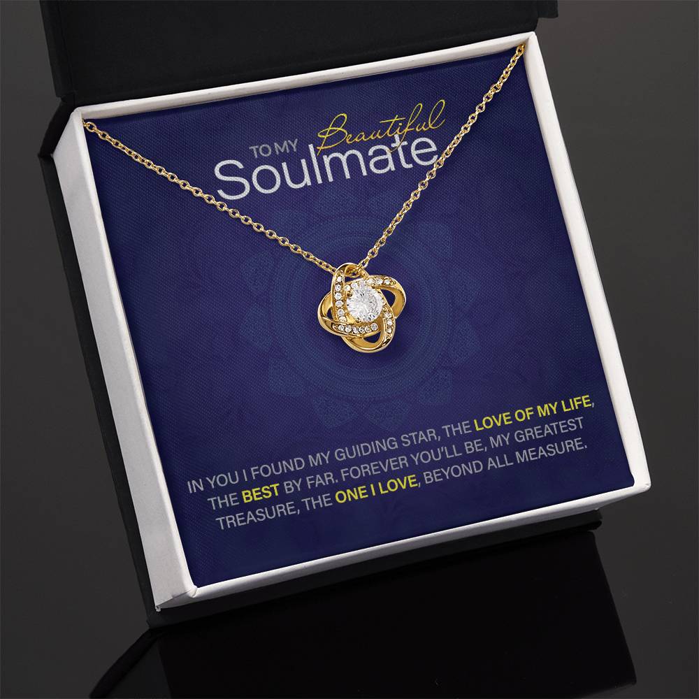 For Your Beautiful Soulmate: Love Knot Necklace to Melt Her Heart