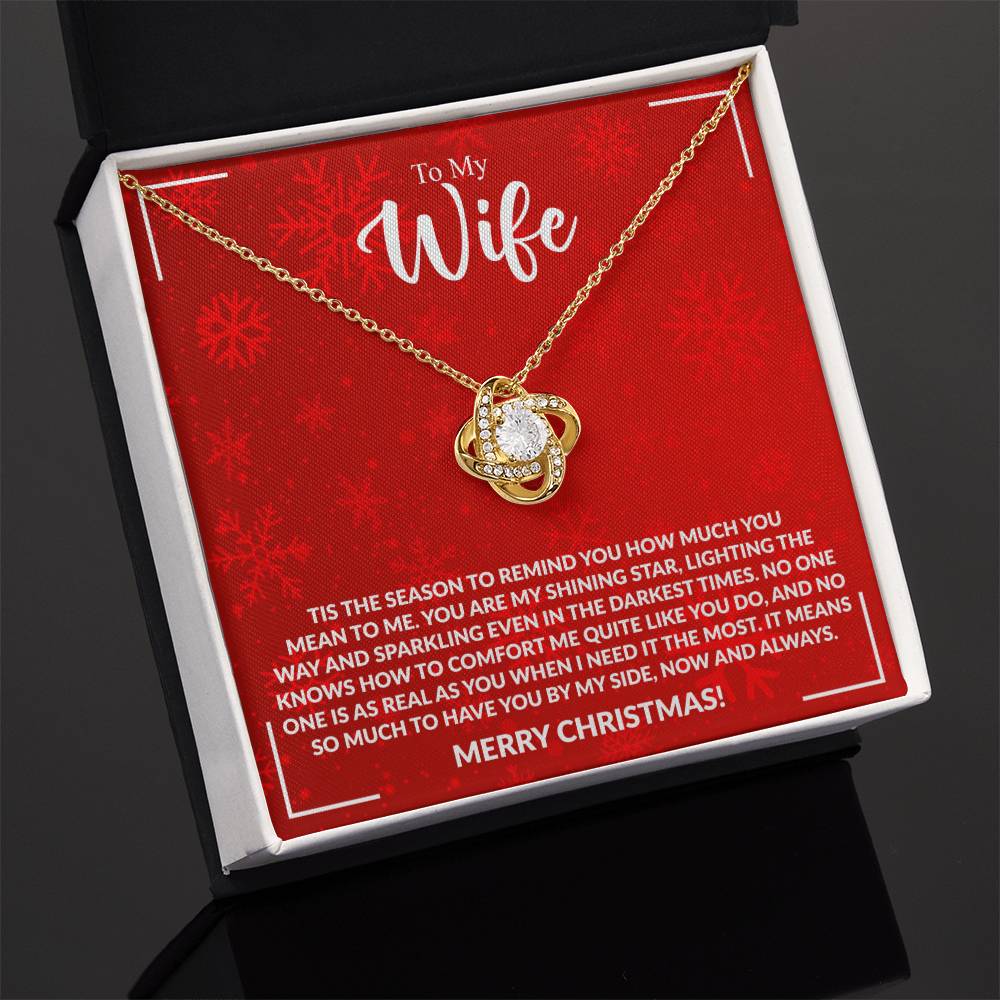 Best gift for your Wife this Holiday Season: Forever Love Knot Necklace