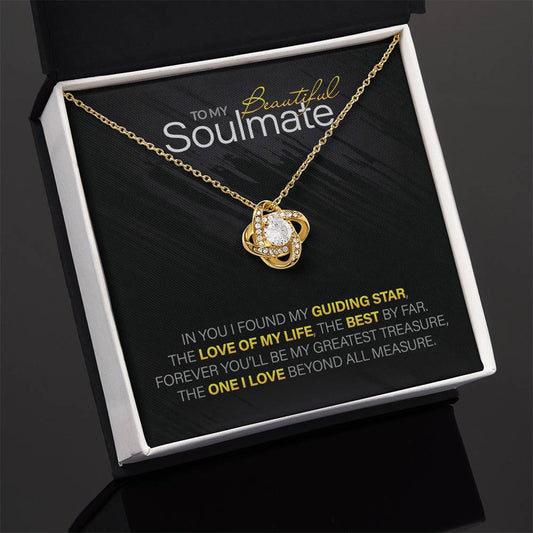 For Your Beautiful Soulmate: Love Knot Necklace to Melt Her Heart