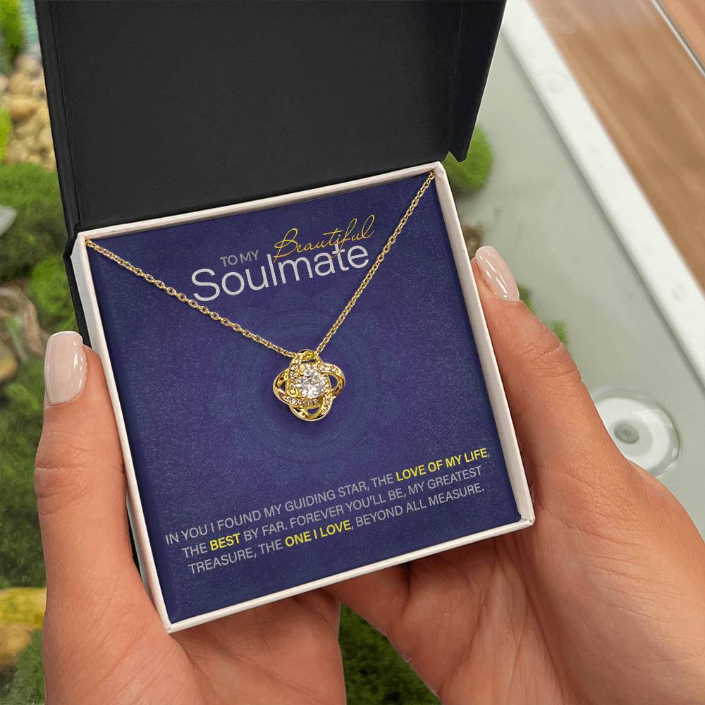 For Your Beautiful Soulmate: Love Knot Necklace to Melt Her Heart