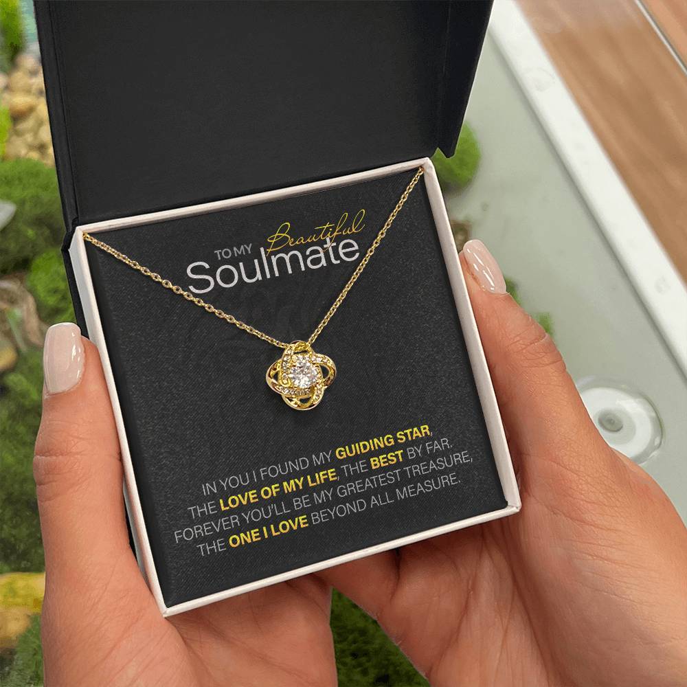 For Your Beautiful Soulmate: Love Knot Necklace to Melt Her Heart