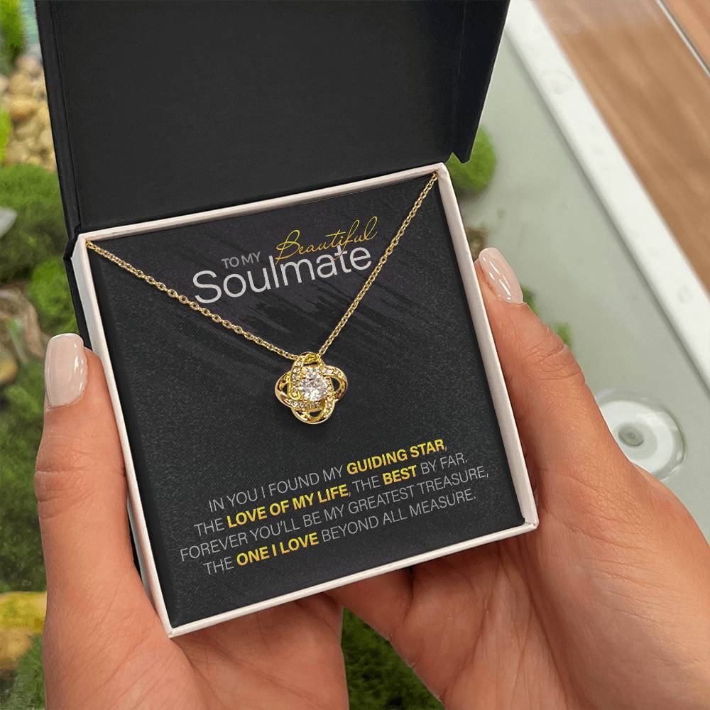 For Your Beautiful Soulmate: Love Knot Necklace to Melt Her Heart