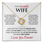 Best Gift for Your Wife: Love You Forever Love Knot Necklace to Melt Her Heart