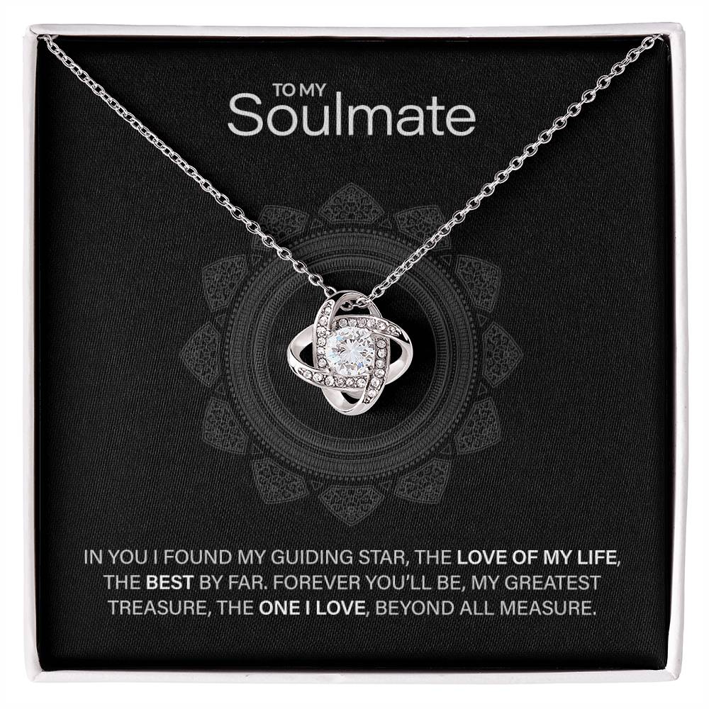 Best Gift for Soulmate: Love Knot Necklace to Melt Their Heart [Dark]