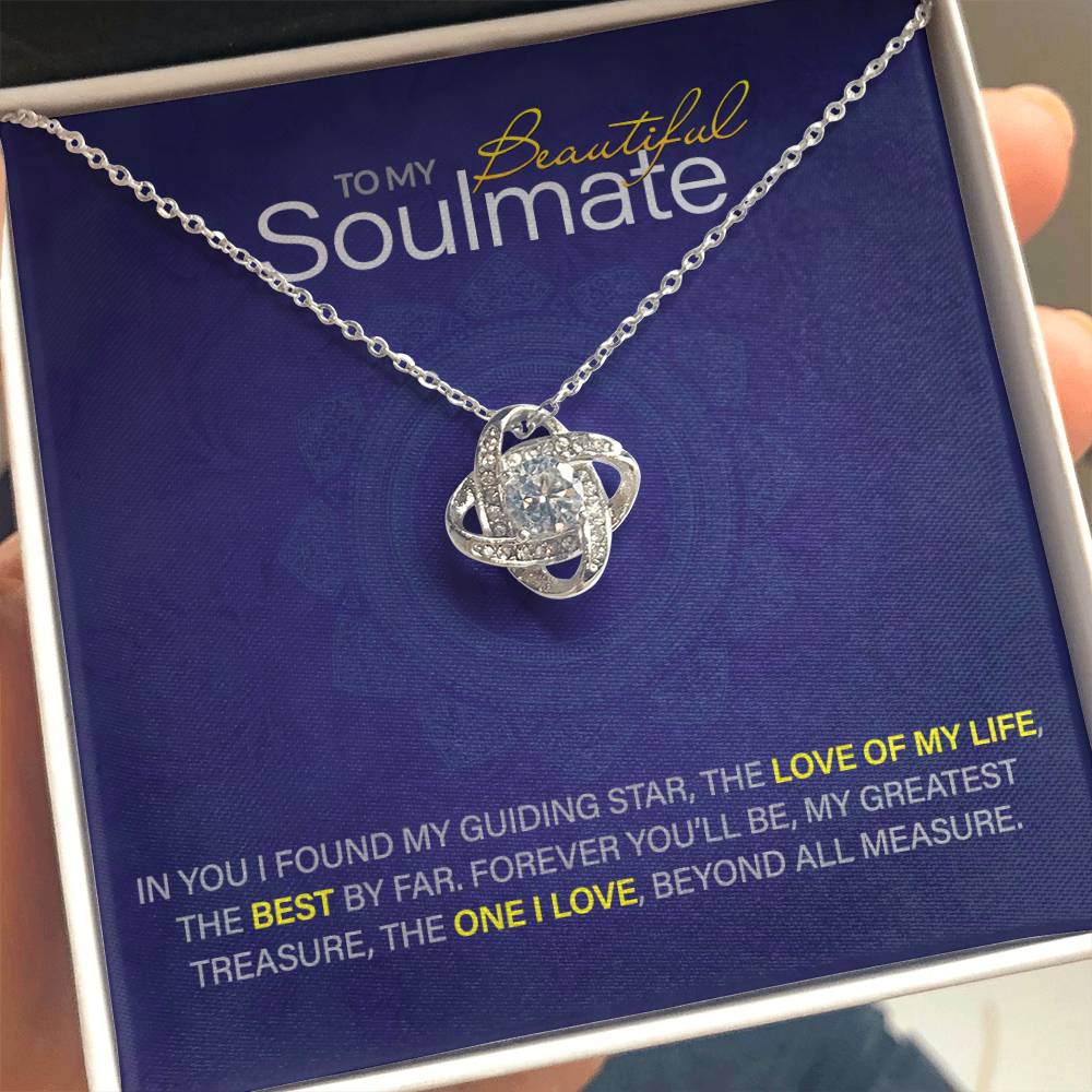 For Your Beautiful Soulmate: Love Knot Necklace to Melt Her Heart