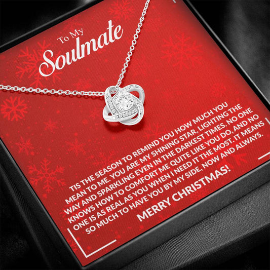 Best gift for your Soulmate this Holiday Season: Forever Love Knot Necklace