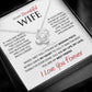 Best Gift for Your Wife: Love You Forever Love Knot Necklace to Melt Her Heart