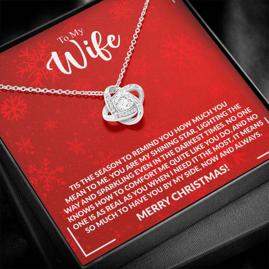 Best gift for your Wife this Holiday Season: Forever Love Knot Necklace