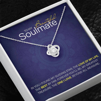 For Your Beautiful Soulmate: Love Knot Necklace to Melt Her Heart