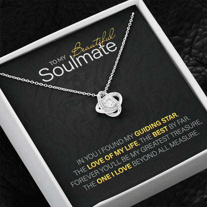 For Your Beautiful Soulmate: Love Knot Necklace to Melt Her Heart