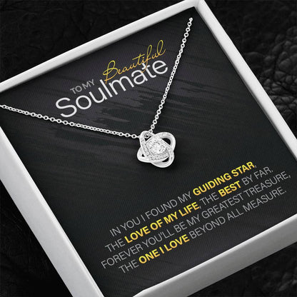 For Your Beautiful Soulmate: Love Knot Necklace to Melt Her Heart