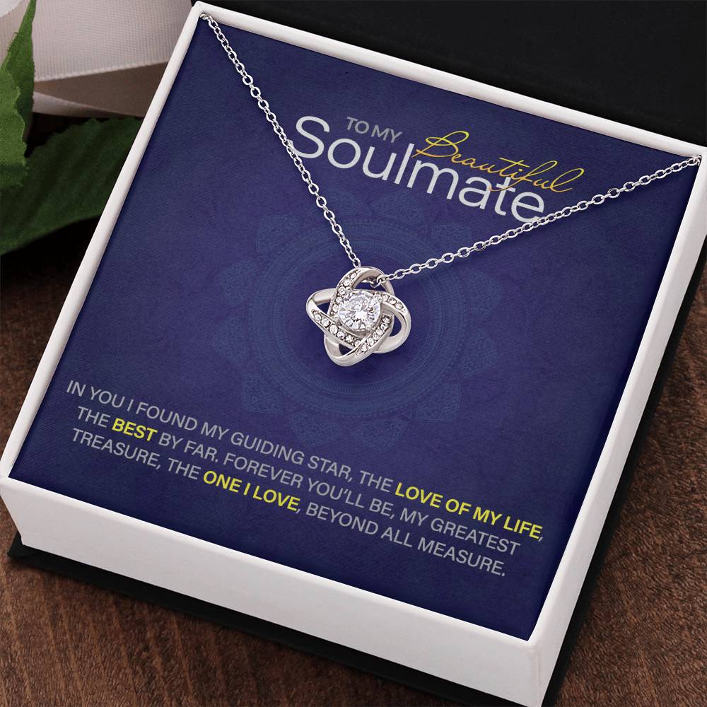 For Your Beautiful Soulmate: Love Knot Necklace to Melt Her Heart