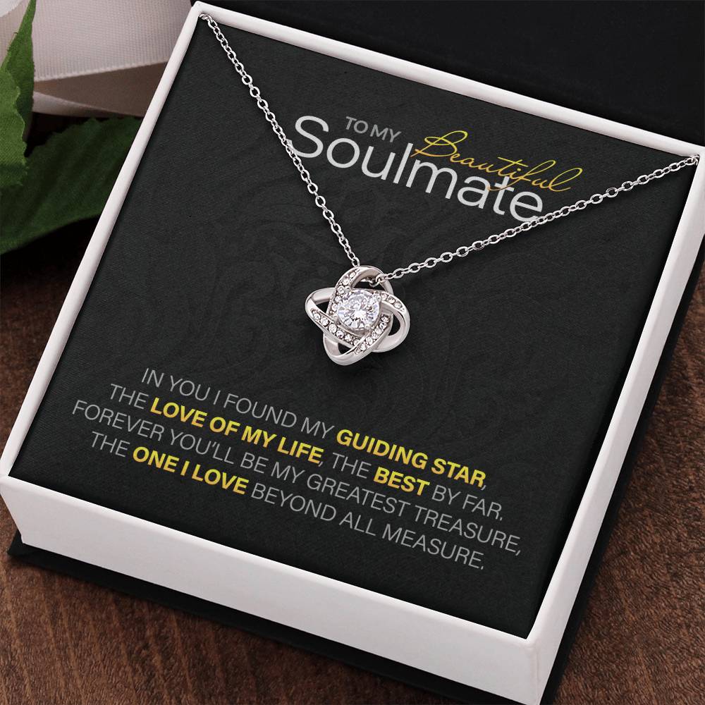 For Your Beautiful Soulmate: Love Knot Necklace to Melt Her Heart